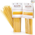 Gusta Bucatini Pasta Noodles - Premium Italian Pasta from Italy - Durum Wheat Semolina Organic Al Dente Pasta - Non-GMO &amp Gourmet Pasta - Family Owned Brand - 17.64oz / 500g (2 Pack)