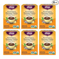 Yogi Tea Rich &amp Robust Morning Vitality - 16 Bags per Pack (6 Packs) - Organic Adaptogen Tea Perfect for the Morning - Includes Puerh Leaf Roasted Chicory Root Cinnamon Bark &amp More