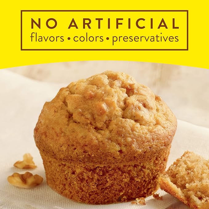 Krusteaz Banana Nut Supreme Muffin Mix 17.1-Ounce Boxes (Pack of 12)