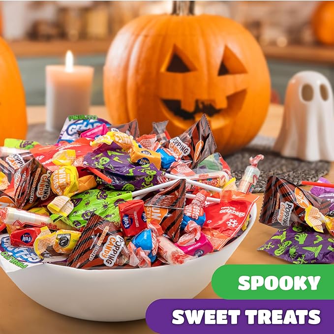 Party Candy Bulk 10-Pound Box - Party Mix - Popping Rocks Lollipops Taffies Gum - Assorted Candy Variety Pack - Candies for Goody Bags and Pinata Fillers