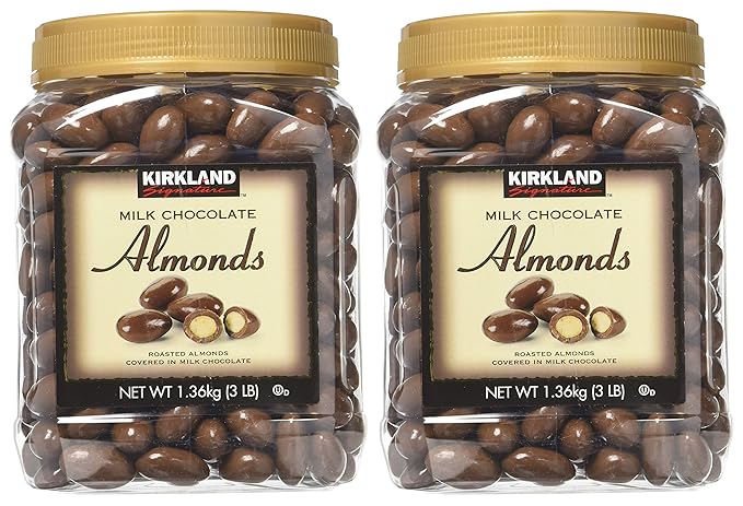 Kirkland Signature Milk Chocolate Roasted Almonds 1 Pack