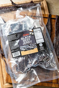 Enjoy Black Beef Jerky 16 oz (Pack of 1) | Traditional Style | High Protein | Low Fat | Zero Trans Fat | No Preservatives | No MSG | No Nitrites | USA Made | Resealable Bag