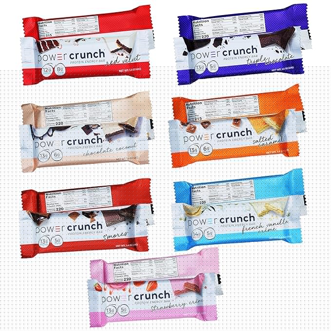 Power Crunch Original Protein Bars Variety Pack All 14 Delicious Flavors High Protein Energy Snack 1.4-Ounce Bars (Pack of 14)