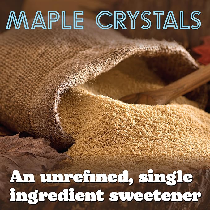 Wilderness Poets Organic Maple Sugar Crystals (640 Ounce - 40 Pound)