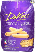 DaVinci Signature Penne Rigate 16 Ounce Resealable Bags (Pack of 12)