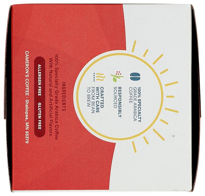Cameron’s Specialty Coffee Sea Salt Caramel Light Roast 12 Ct EcoPods/K-Cups
