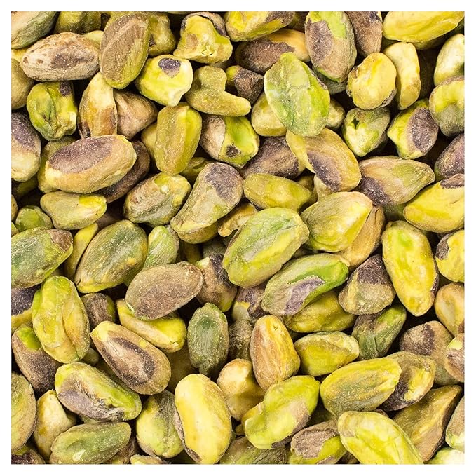 Pistachios Shelled Natural Raw 30 Lbs. Bulk Case Kosher (Also perfect for making Dubai Chocolate)