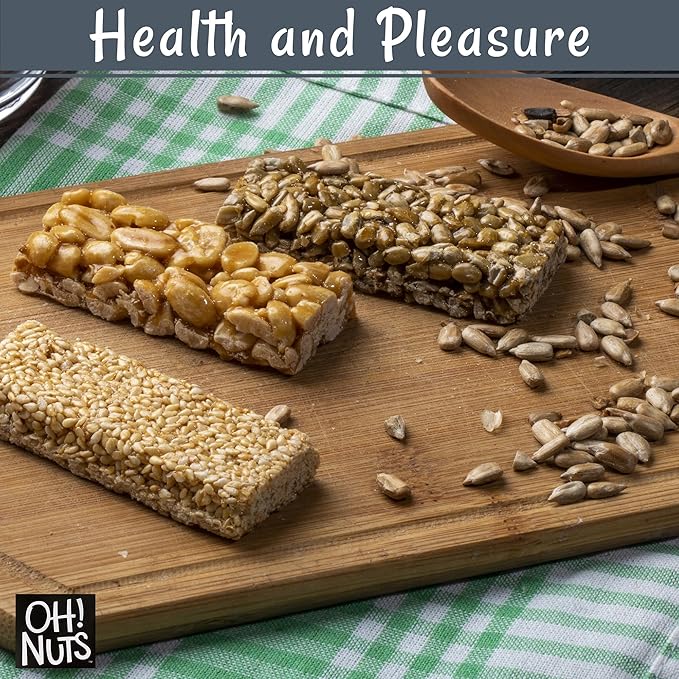 Oh! Nuts Sunflower Seeds No Shell - Roasted Unsalted - 2 lb - Healthy Energy Booster Snack - Packed in New York Zip-Seal Bag for Exceptional Freshness