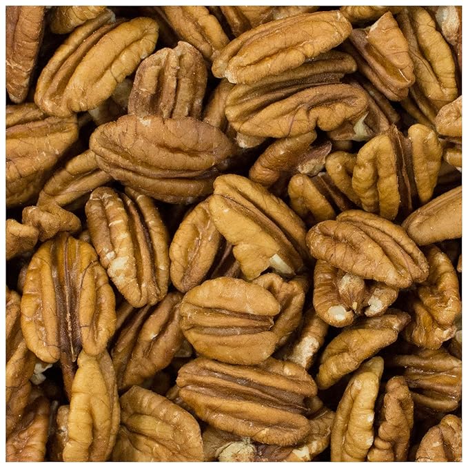 Pecans Roasted Unsalted 20 Lbs. Bulk Case Kosher