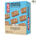 Clif Bar Minis Crunchy Peanut Butter (20 Pack) and White Chocolate Macadamia Nut (20 Pack) Snack Bars