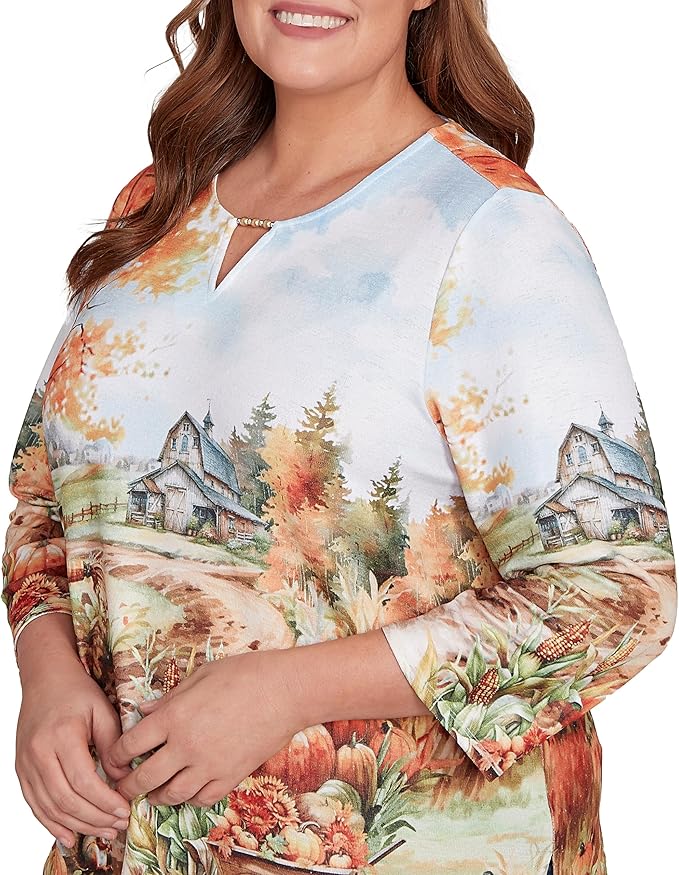 Farm Landscape Harvest Top