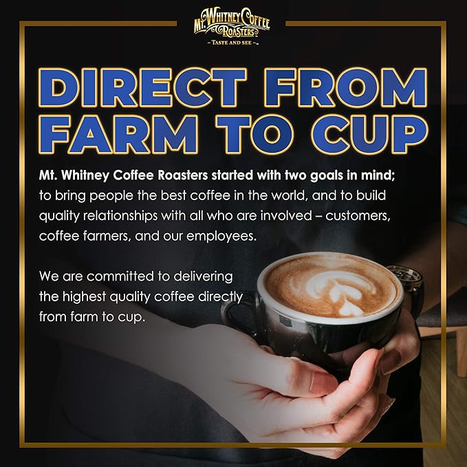 Mt. Whitney Organic Ethiopia Guji Coffee (Ground 12 Oz)
