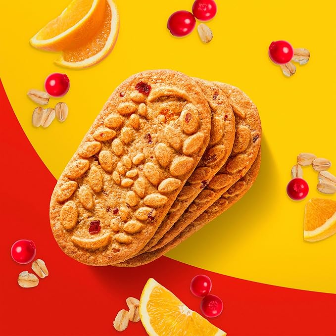 belVita Breakfast Bars Biscuits Cranberry Orange 30 Total Packs 6 Boxes (4 Biscuits Per Pack) (Pack of 2)