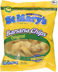 St Mary's Banana Chips 1.06 Ounce (Pack of 24)