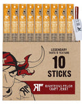 Righteous Felon Meat Sticks | 100% Pasture Raised Pork | 8g Protein per Stick | Keto Gluten-Free Low Sugar High Protein Snack Sticks | Individually Wrapped | Street Taco Pork Sticks 10 Count