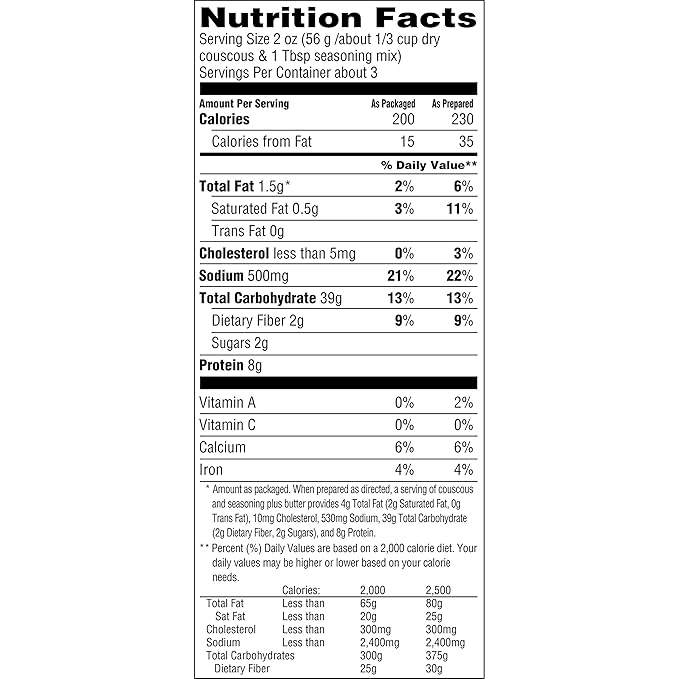 Near East Couscous Mix Parmesan Cheese 5.9oz Boxes (12 Pack)