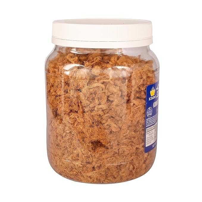 cooked dried pork (猪肉松) kimbo brand pork fu 18 oz (1 lb 2 oz) made in usa