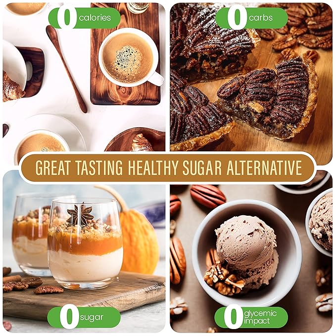 Stevia Drops Butter Pecan Vanilla &amp 2 English Toffee Stevia Select Keto Coffee Sugar-Free Stevia Flavors Bundle (4) Pack