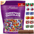 Madelaine 2 LB Milk Chocolate Christmas Presents – Bulk 32 Oz Individually Wrapped Holiday Chocolates for Kids – Christmas Candy Stocking Stuffers &amp Holiday Gift Basket Treats