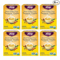 Yogi Tea Sweet Ginger Citrus Turmeric Vitality - 16 Bags per Pack (6 Packs) - Organic Ginger &amp Turmeric Root Tea - Supports Well-being - Includes Cinnamon Bark &amp More