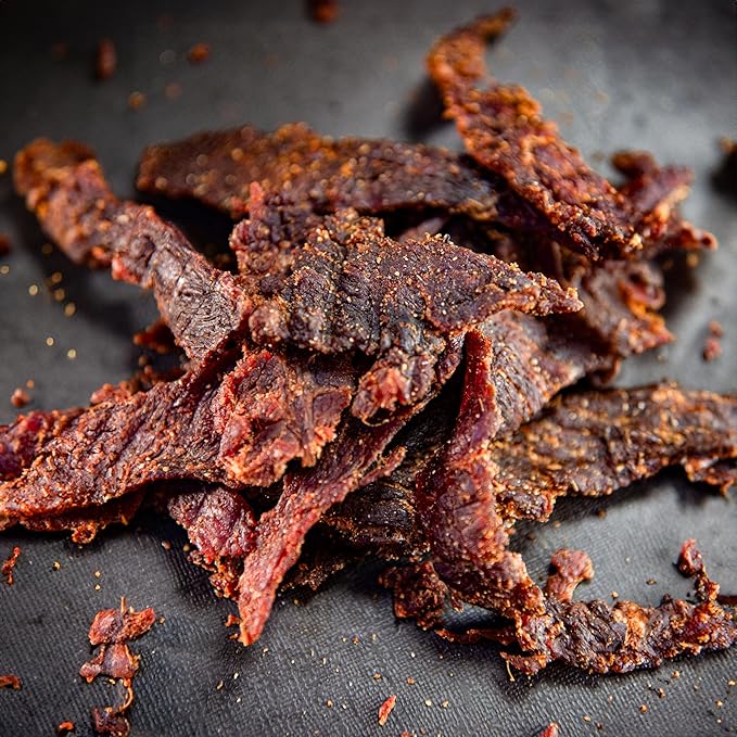 Centennial Cuts Beef Jerky – Annie Oakley Sweet &amp Spicy – High Protein – 7 oz Snack
