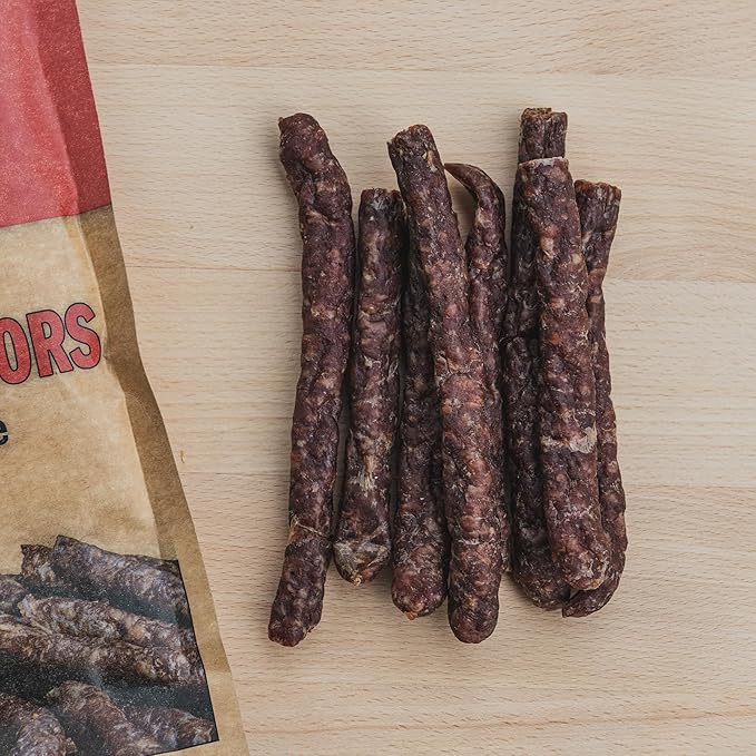 Biltong Depot Drywors Variety Pack – Original Smoked &amp Crown | 3oz Bags (3 Pack) | Air-Dried Beef Snack Sticks | High Protein | Keto &amp Paleo Friendly | Zero Sugar | Gluten Free