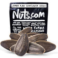 Nuts.com Jumbo Raw Sunflower Seeds (In Shell) - Unsalted Non-GMO USA Grown Gluten-Free - High Protein Heart-Healthy Snack for Eating (2lb)