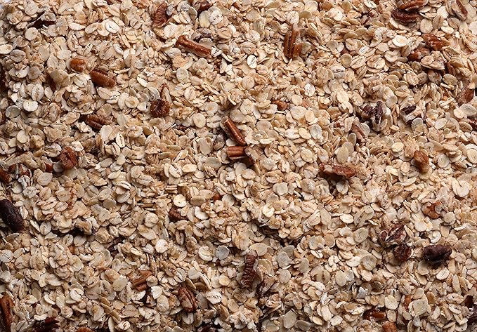 Burl Barley Granola Maple Syrup &amp Pecan Granola 1 lb 3 Pack Whole Grain Barley Cereal Rolled Barley Grain Sweetened with Real Maple Syrup
