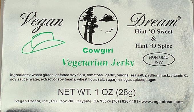 Vegan Dream Jerky - Sampler Variety 8 Pack