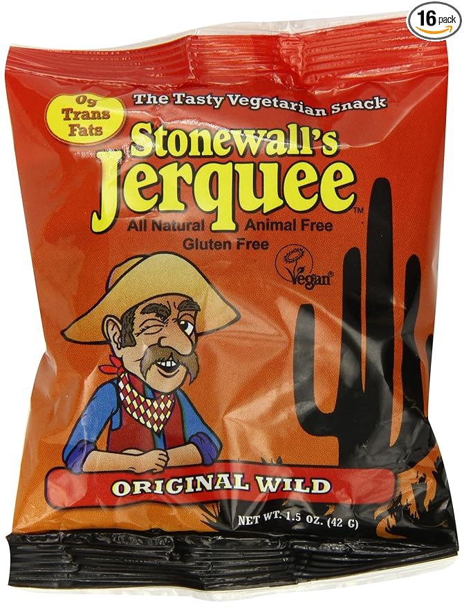 Stonewall's Jerquee Original Wild 1.5-Ounce Packets (Pack of 16)