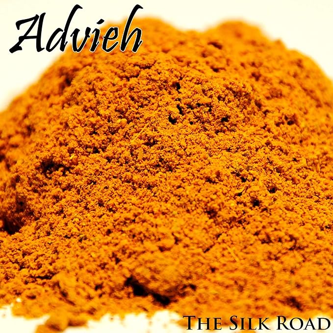 Persian Advieh Spice Blend from The Silk Road Restaurant &amp Market (2oz) No Salt | All Natural Persian Spice Seasoning | Vegan | Gluten Free Ingredients | NON-GMO | No Preservatives