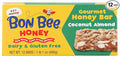 Bon Bee Honey Coconut Almond Honey Bar 12 Count 1.4 OZ