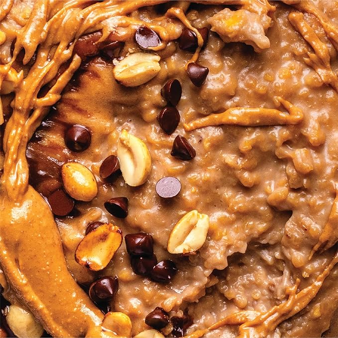 ChiChi – Protein Hot Cereal | Peanut Butter Chip (8.8 oz x 4 pouches 20 servings) —Made with Chickpeas Protein-Packed (11g) High Fiber Made with Simple Ingredients Gluten Free Grain Free Vegan