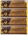Godiva Chocolatier Solid Chocolate 1.5 Ounce (Pack of 4) - Packaging May Vary