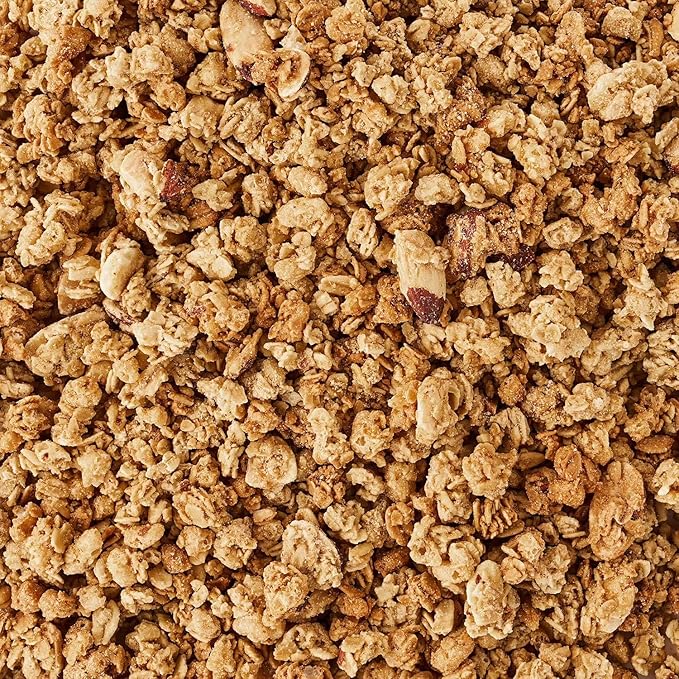 Member Marks Honey Almond Granola - 32 oz - Pack of 2 – Crunchy Whole Grain Oats with Sliced Almonds &amp Real Honey – Non-GMO No Artificial Flavors
