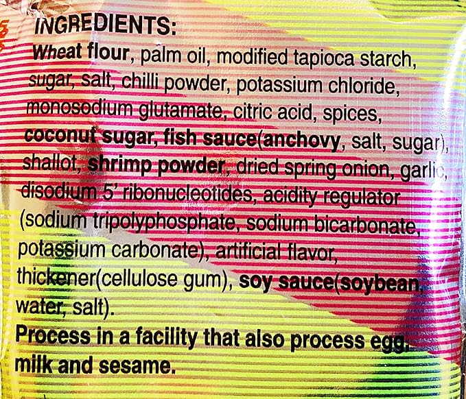 Instant NoodlesShrimp Tom Yum Flavor Instant Noodles 3.17 oz 90g10 Packs