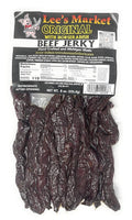 Lee's Market Horseradish Beef Jerky - Soft &amp Tender - Healthy Low Carb Gluten-Free Snack - Paleo &amp Keto-Friendly - Michigan Made Handcrafted Jerky - Specialty Gourmet Meat Snacks - 8oz