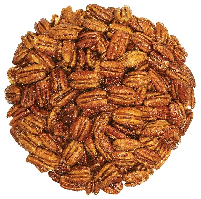 Pecan Nation Honey Roasted Georgia Pecans 32 oz. Natural No Preservatives Anti-oxidant Rich Non-GMO Irresistible Healthy Snacking Pecans for Adults and Kids