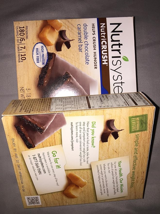 Nutrisystem bar Double Chocolate Caramel 15 Bars