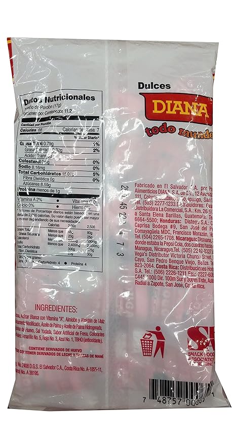 Golosinas Diana Candy (Nugat Fresa) 2 Pack