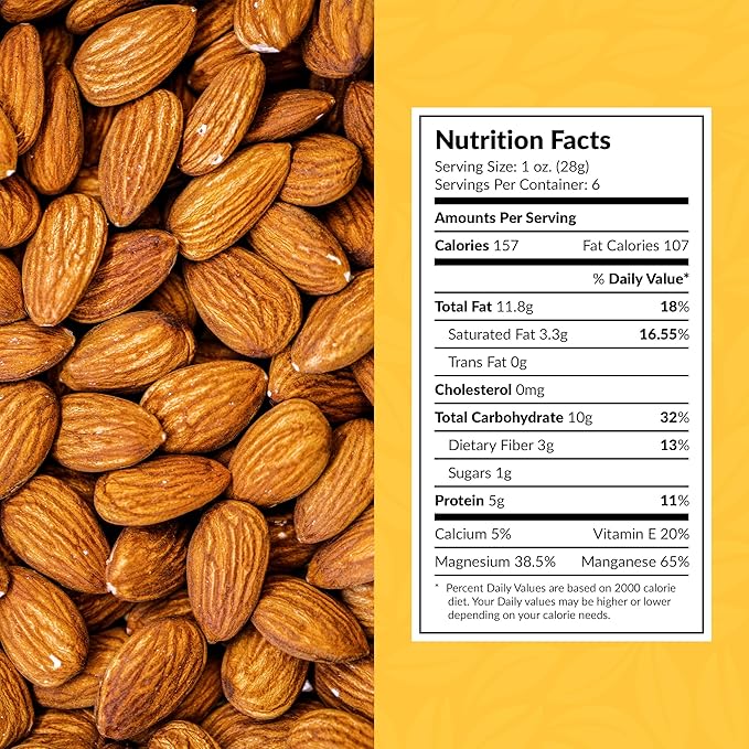 Medicinal Foods Chocolate Covered Almonds | Organic Raw Vegan Sprouted Superfood Snack | Nutrient-Rich Energy Boost | 6 oz