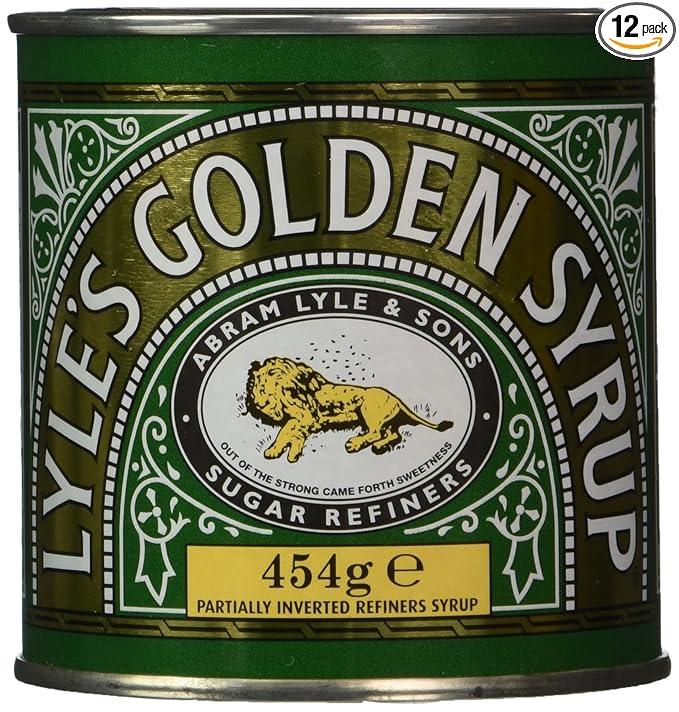 Tate &amp Lyle Golden Syrup - Case of 12 X 454 Gram Containers