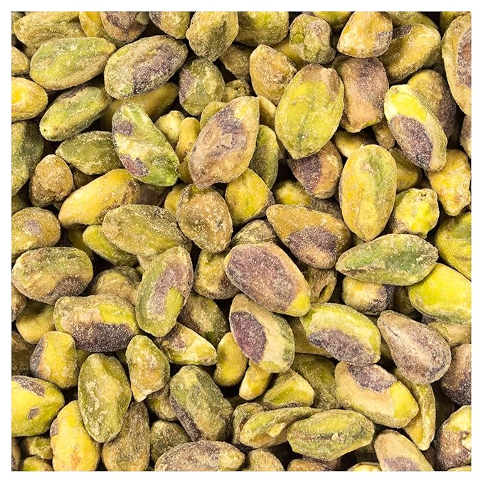 Pistachios Shelled Dry Roasted Unsalted 30 Lbs. Bulk Case Kosher (Also perfect for making Dubai Chocolate)