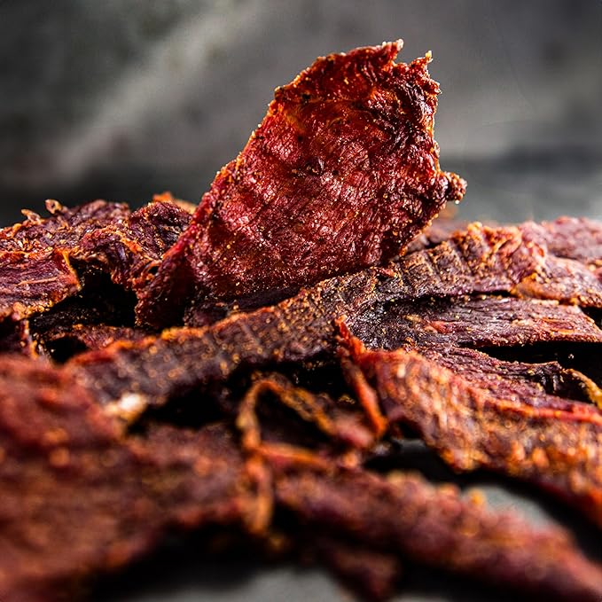 Centennial Cuts Beef Jerky – Craft Bourbon – High Protein Sweet &amp Savory Bourbon Flavor – 7 oz Snack