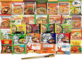Ramen Noodles Bulk Mystery Box Variety Pack of 30 with 5 or more Flavors and Premium Reusable Chopsticks