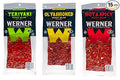 Werner Beef Jerky Slab Variety Pack of 15 – Teriyaki Sea Salt and Pepper &amp Hot and Spicy Jerky Slabs (5 of each) 1 Ounce Individually Wrapped Meat Snacks