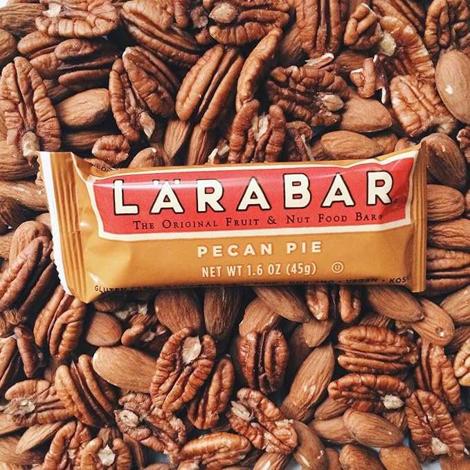 LÄRABAR Pecan Pie (16 Ct) and Cashew Cookie (16 Ct) Gluten Free Vegan Fruit &amp Nut Bars