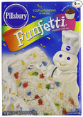 Pillsbury Cake Mix Funfetti 18.9-Ounce Boxes (Pack of 12)