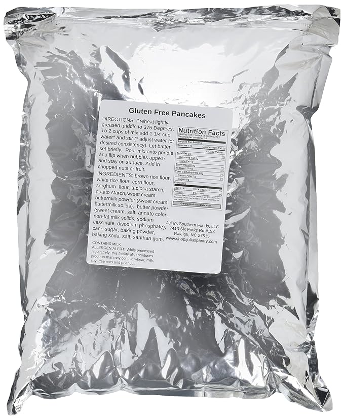 Gluten Free Buttermilk Pancake Mix 5 Lb. Bulk Pack