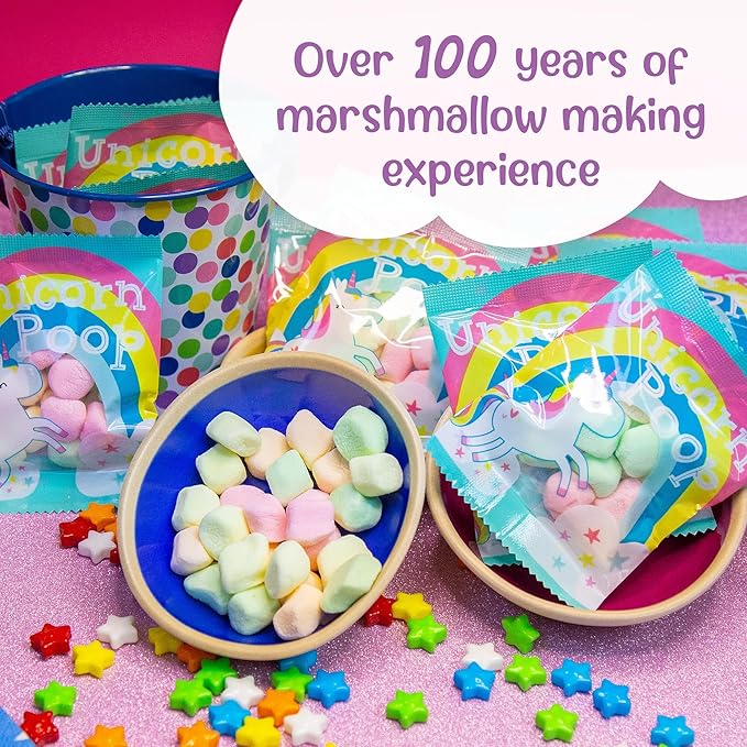 Unicorn Poop Candy - MADE IN THE USA - Unicorn Party Supplies - Unicorn Birthday Party Favors for Kids - Bulk Candy Packs for Classroom (36 Pack)